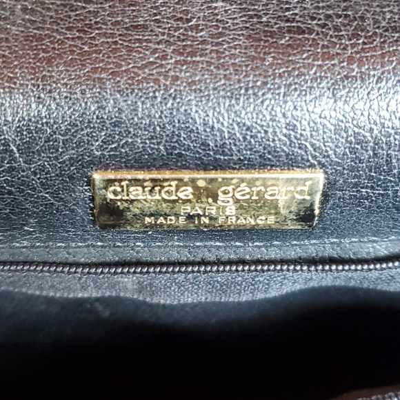 Vintage Black Leather Crossbody Purse - Picture 8 of 15